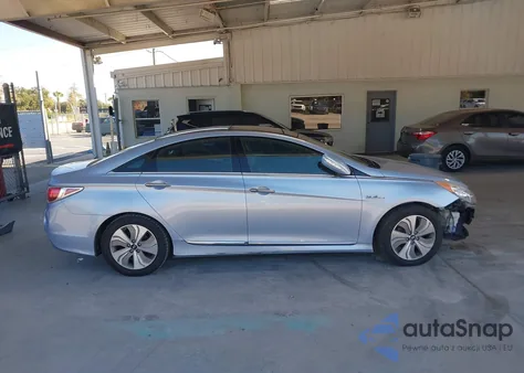 2013 Hyundai Sonata Hybrid Limited from USA, damaged, VIN KMHEC4A45DA076332